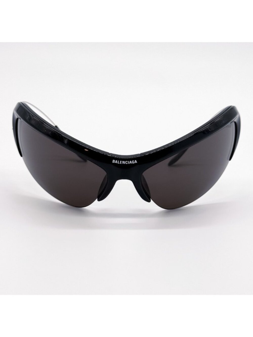 NEW BALENCIAGA BB0232S 001 SUNGLASSES BLACK UNISEX EYEWEAR BALENCIAGA - Picture 6 of 12